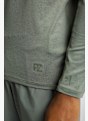 POWERZONE Compression Herren Longsleeve Grau 42647 5