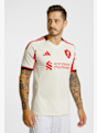 adidas Liverpool FC Away Replica Herren Fussballtrikot 25/26 Weiss 42651 1