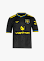 adidas Manchester United Away Replica Kinder Fussballtrikot 25/26 Schwarz 42655 1