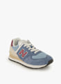 New Balance 574 sneaker hommes Bleu 42670 2