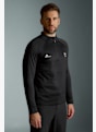 ALBRIGHT Swiss Olympic Half-Zip midlayer hommes Noir 42920 1
