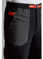 ALBRIGHT Swiss Olympic pantaloni in pile uomo Nero 42934 5