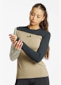 BEACH MOUNTAIN Damen Thermo Longsleeve Beige 42933 2