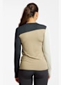 BEACH MOUNTAIN Damen Thermo Longsleeve Beige 42933 3