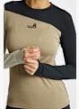 BEACH MOUNTAIN Damen Thermo Longsleeve Beige 42933 4