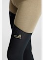 BEACH MOUNTAIN leggings termici donna Nero 42928 4
