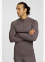 POWERZONE Seamless Herren Midlayer Grau 42967 1