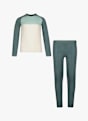 46 NORD Merino-Mix set de sous-vêtements thermiques enfants Turquoise 42960 1