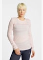 46 NORD Merino longsleeve femmes Pink 43006 2