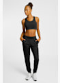 POWERZONE taglia corta pantaloni della tuta donna Nero 43008 4