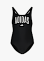 adidas Collegiate V-Back Mädchen Badeanzug Schwarz 43058 1