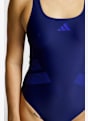 adidas Logo C-Back Damen Badeanzug Blau 43066 4