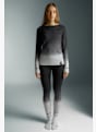 ALBRIGHT Swiss Olympic maniche lunghe termica donna Nero 43131 3