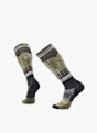 Smartwool Targeted Cushion Summit Print 38-45 calze da sci uomo Nero 43111 1