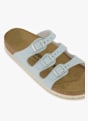 Birkenstock Florida Birko-Flor Nubuck Narrow Fit slipper femmes Bleu 43150 6