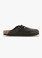 Birkenstock Boston Natural Leather Narrow Fit Damen Slipper Schwarz 43152 1