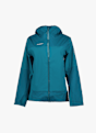 MAMMUT Ducan Guide Hooded Damen Outdoorjacke Türkis 43527 7