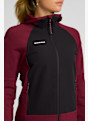 MAMMUT Massone Hooded midlayer femmes Rouge 43541 4