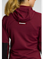 MAMMUT Massone Hooded midlayer femmes Rouge 43541 5