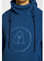 BEACH MOUNTAIN Herren Hoodie Blau 43578 4