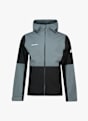 MAMMUT Lucendro Guide Hooded giacca outdoor uomo Nero 43604 5