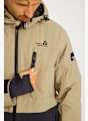 BEACH MOUNTAIN Herren Snowboardjacke Beige 43619 4