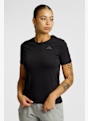 Kappa Sylvie Logo Damen T-Shirt Schwarz 43720 1