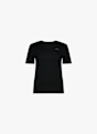 Kappa Sylvie Logo Damen T-Shirt Schwarz 43720 5
