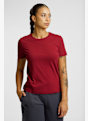 Kappa Sylvie Logo Damen T-Shirt Rot 43721 1