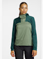 VAUDE Qimsa Hoody maillot de bike femmes Vert 43925 1