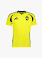 adidas Svezia Home Replica maglia da calcio uomo 2024 Giallo 43941 6