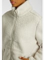 Jack Wolfskin High Curl Coat midlayer femmes Beige 45304 4
