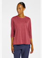Jack Wolfskin Crosstrail sleeve 3/4 femmes Violet 45309 1