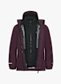 Jack Wolfskin Iceland 3in1 giacca outdoor bambini Rosso 43980 7