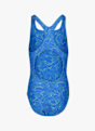 speedo Hyperboom Allover Medalist costume da bagno bambina Blu 44199 2