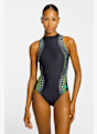speedo Printed Hydrasuit maillot de bain femmes Bleu 44233 1