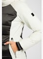 descente Down veste de ski femmes Beige 44311 4