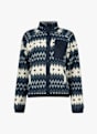 Helly Hansen Imperial Printed Pile Snap Damen Midlayer Blau 45297 1