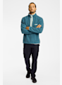 Columbia Helvetia™ II Half Snap midlayer hommes Turquoise 44517 3