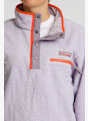 Columbia Helvetia™ II Cropped Sherpa Half Snap Damen Midlayer Lila 44553 4