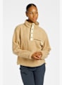 Columbia Helvetia™ II Cropped Sherpa Half Snap midlayer donna Beige 44529 1