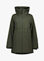 Didriksons Helle cappotto outdoor donna Verde 44613 1