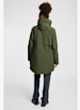 Didriksons Helle cappotto outdoor donna Verde 44613 3