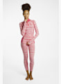 Kari Traa Thale Merino Half-Zip manche longue thermique femmes Pink 45517 4
