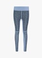 Kari Traa Smekker Merino High Waist leggings termici donna Blu 44638 1