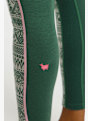 Kari Traa Tale Merino pantalon leggings termici donna Verde 44643 5