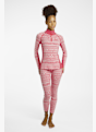 Kari Traa Tale Merino pantalon leggings termici donna Pink 44637 4