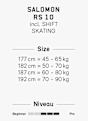 Salomon RS10 Skate Langlaufski Set 25/26 Undefined Color 44860 2