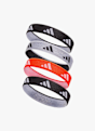 adidas 4-Pack Haargummi Rot 45291 1