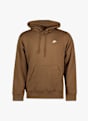 Nike Club hoodie uomo Marrone 44935 1